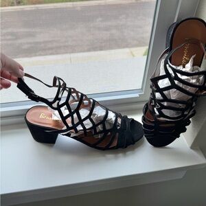 Brand New Black Strappy Women's Sandals